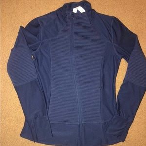 Navy Athletic Running Jacket